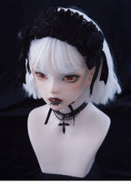 Gothic Handmade Black Rose Hairband - image 4