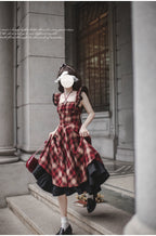 Madeleine - Classic Lolita JSK Suit Black Lolita Blouse and Coat - image 9