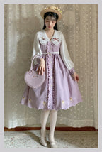 Window Rose - Classic Embroidered Front-Button OP Dress - image 2