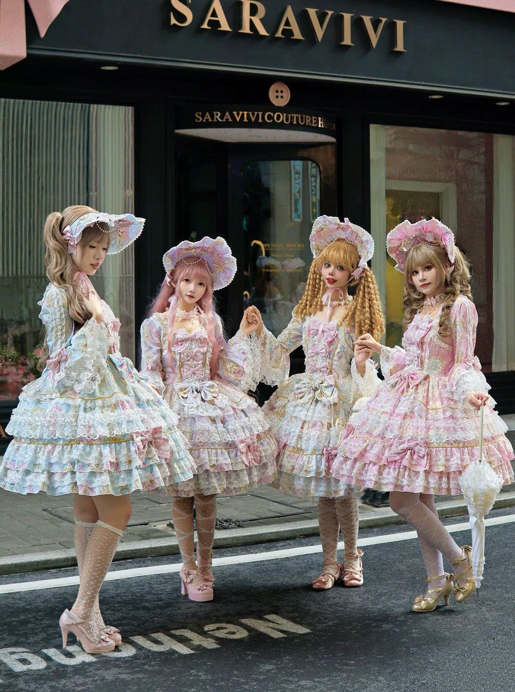 Candlelight Sonata - Sweet Lolita Long-Sleeve OP Dress - image 11