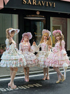 Candlelight Sonata - Sweet Lolita Long-Sleeve OP Dress - image 11