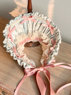 Elegant Lolita Bonnet Black Ribbon BNT - image 14