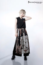 Night Instructions Printed Ouji Trousers - image 1