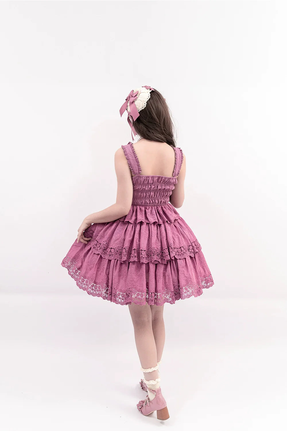 Forest Waltz - Classic Lolita Tiered Skirt Multi-layer Embroidered SK - image 55