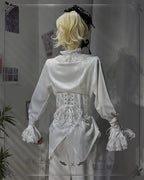 Coffin of Pilgrimage - Medieval European Ouji Lolita Shirt & Pants Suit - image 62