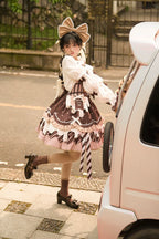 Chocolate Milk Pie - Sweet Lolita JSK Dress Summer Salopette - image 6