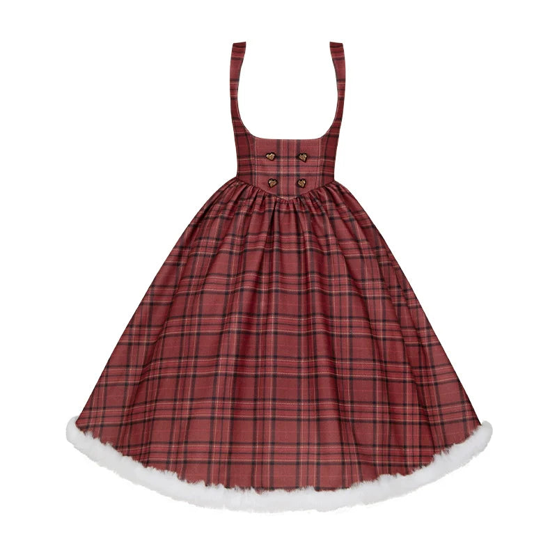 Wish Date - Twins Lolita Fishbone Bust-supporting JSK Winter Scarf-Cape and Accessories - image 21