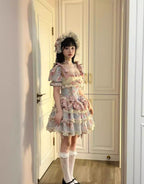 Jewel Rose - Plus Size Sweet Lolita Skirt Set in Separate Pieces - image 5