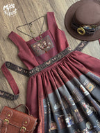 German Bookshelf - Classic Lolita Printed JSK Dress - image 53
