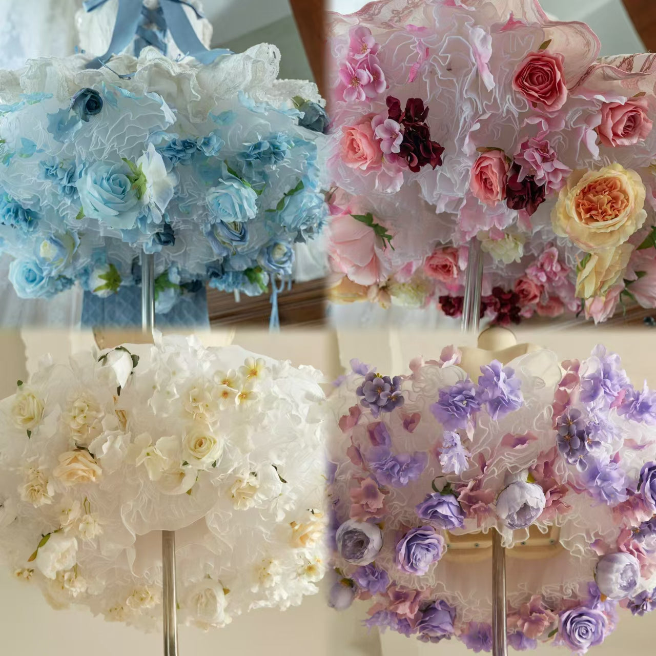 Floral Lolita Petticoat with Detachable Trim Collection - image 18