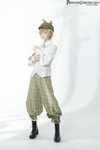 Secret Morning Paper - Ouji Lolita Shirt, Matcha Green Capri Pants Collection - image 22