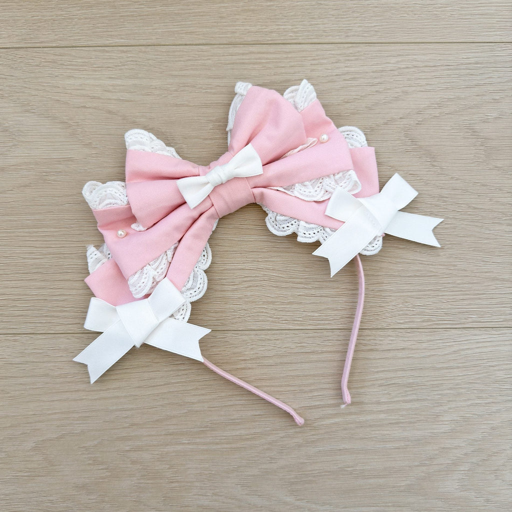 Cream Fondant Sweet Retro Six-Panel Lolita JSK and Accessories - image 24