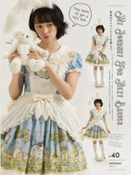 Pastoral Alice Lolita OP Dress and Accessories - image 6
