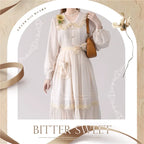 Elegant Lolita Shirt and Midi Skirt Options - image 6