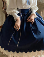 Countess's Autumn Tour - Retro Lolita Embroidery Long SK - image 13
