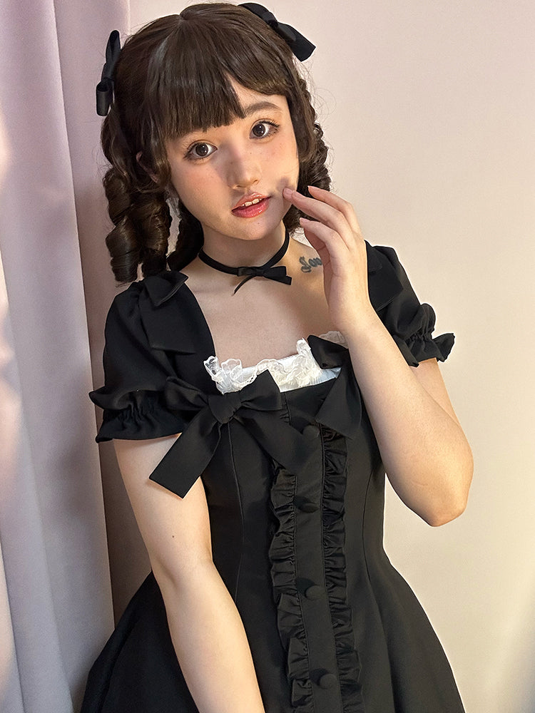 Long Version - Elegant Vintage Lolita OP - image 25