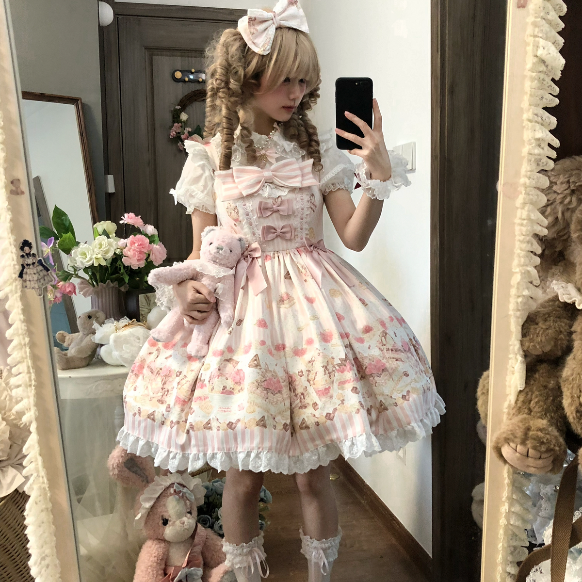 Strawberry Dessert Sweet Lolita JSK - image 3