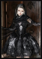 Bone Dragon - Gothic Lolita Corset JSK Dress Set with Embroidery - image 54