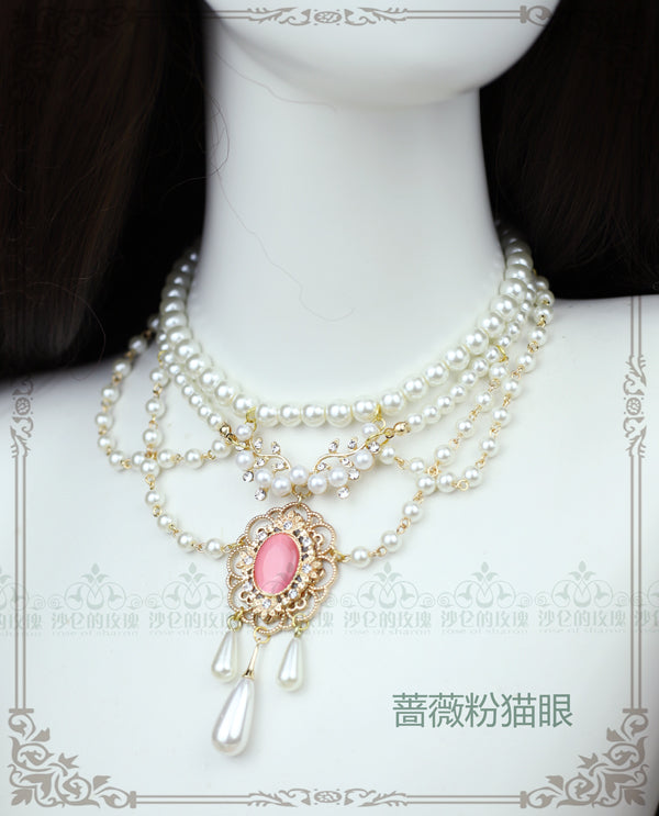 Theresa - Vintage Wedding Lolita Necklace - image 19