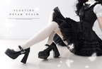 The cycle of all things - Lolita High Platform Shoes with Elegant Butterfly Buckle - image 6
