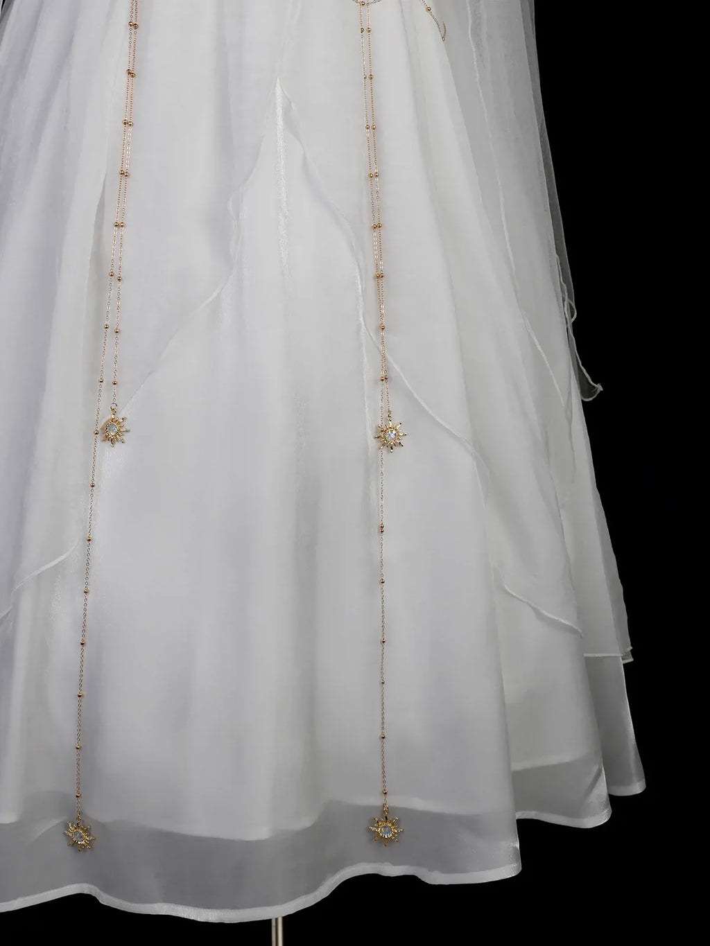 Divine - Elegant Greek Mythology Style Lolita JSK Irregular Hem White JSK Dress - image 12