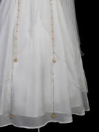 Divine - Elegant Greek Mythology Style Lolita JSK Irregular Hem White JSK Dress - image 12