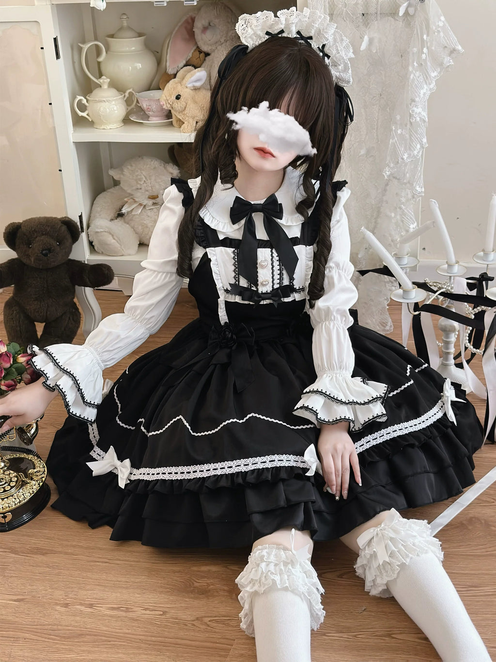 Paper Shell Cake - Sweet Lolita JSK Dress Summer Dress - image 15
