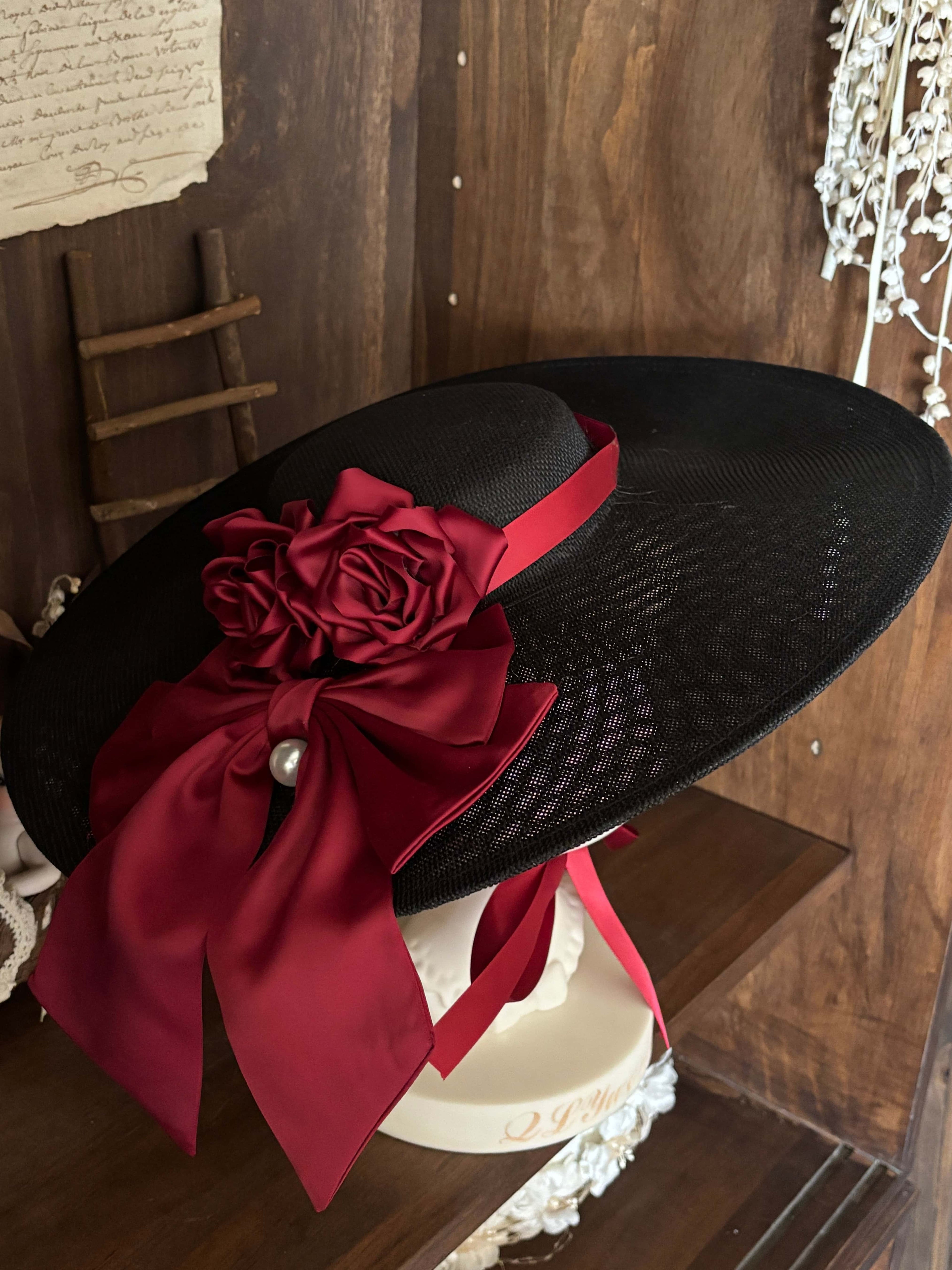 Treasure Chest Rose Lolita Red Dress - image 13