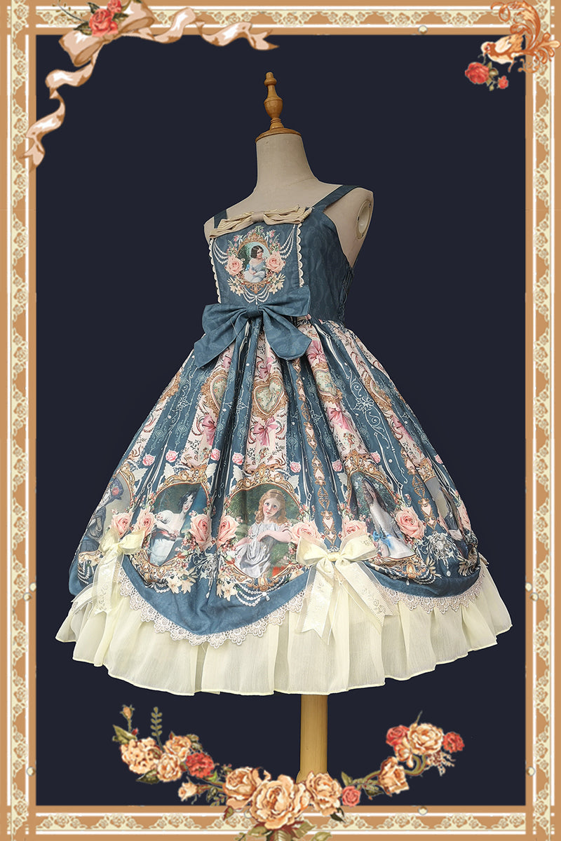 Portrait of a Little Lady - Classic Lolita JSK Dress - image 5