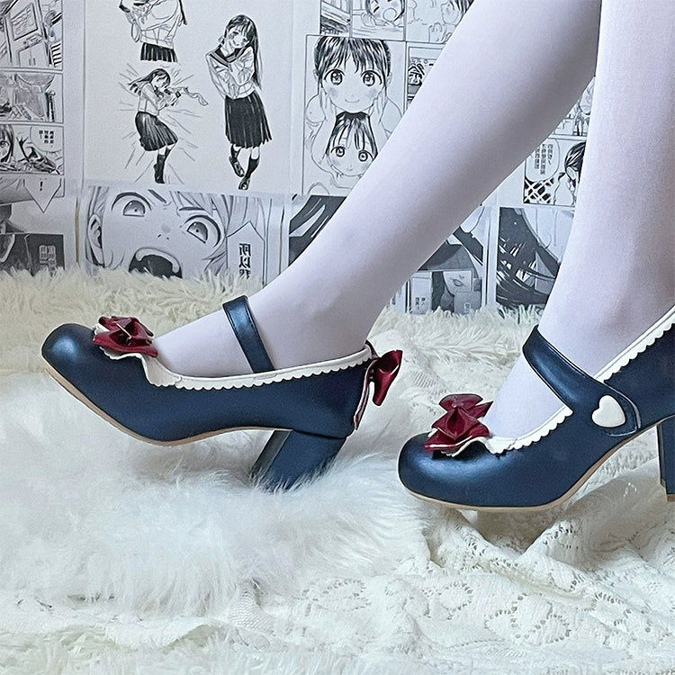 Elegant Lolita Heels Shoes Mary Jane Shoes - image 23