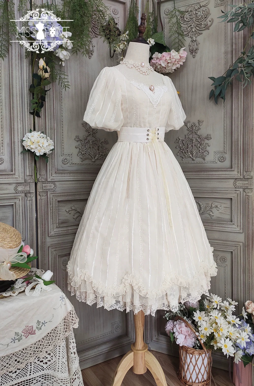 Tulip - Classic Lolita Short Sleeve OP Dress - image 92