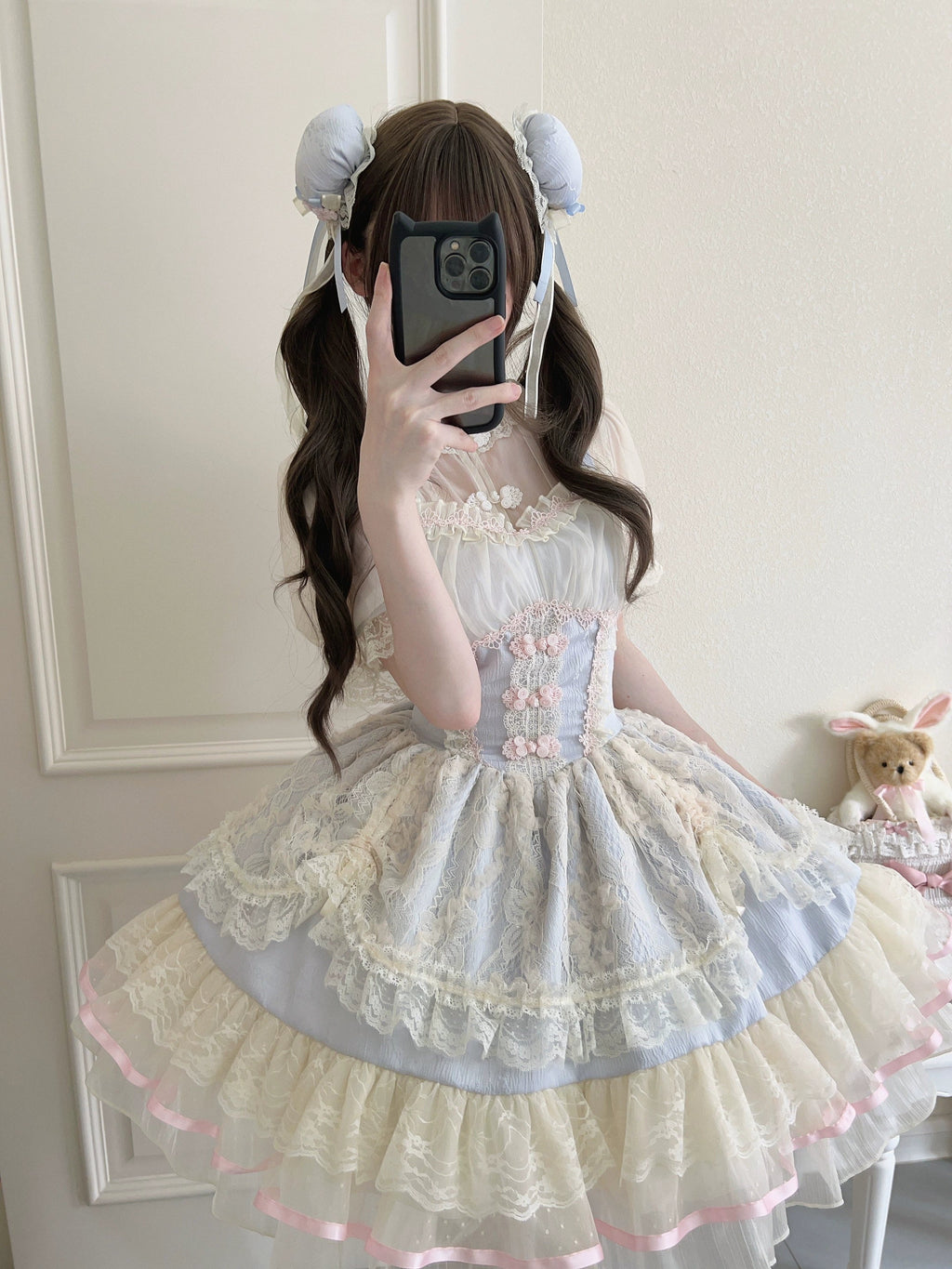 Hua Ji Fu Lei - Qi Lolita JSK Dress and Ballet Innerwear Set - image 2