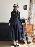 Griffin's Promise - Classic Lolita Skirt Striped Plaid Elegant SK - image 15