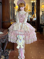 Gem Crown - Sweet Lolita Tiered JSK Dress Suit and BNT - image 12
