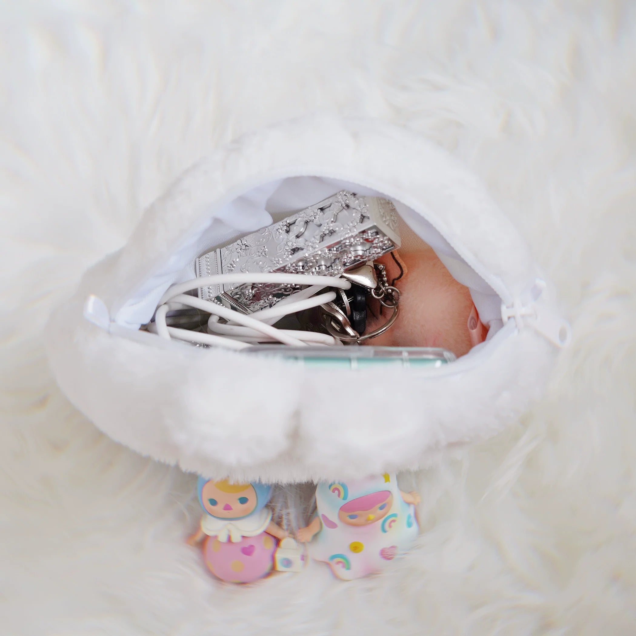 Cute Plush Lolita Bag Rabbit Cake Bag - image 18