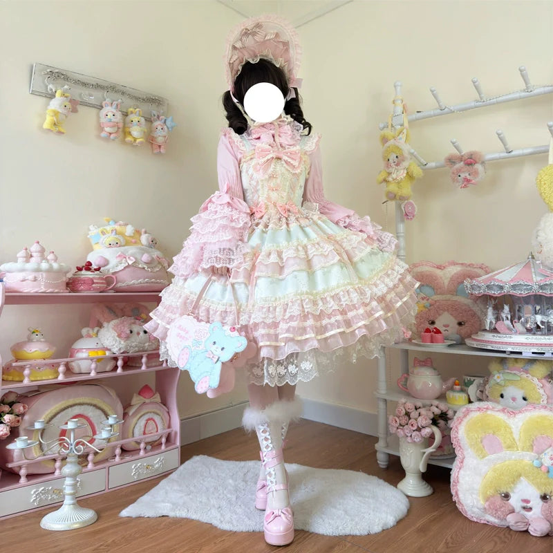 Star Love Song - Wedding Sweet Lolita JSK Suit Doll-like Dress - image 16
