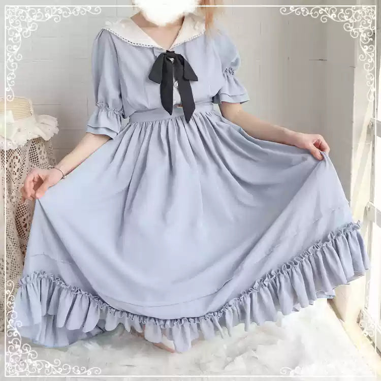Lola's Diary - Multicolors Classic Lolita Plus Size OP Dress - image 38