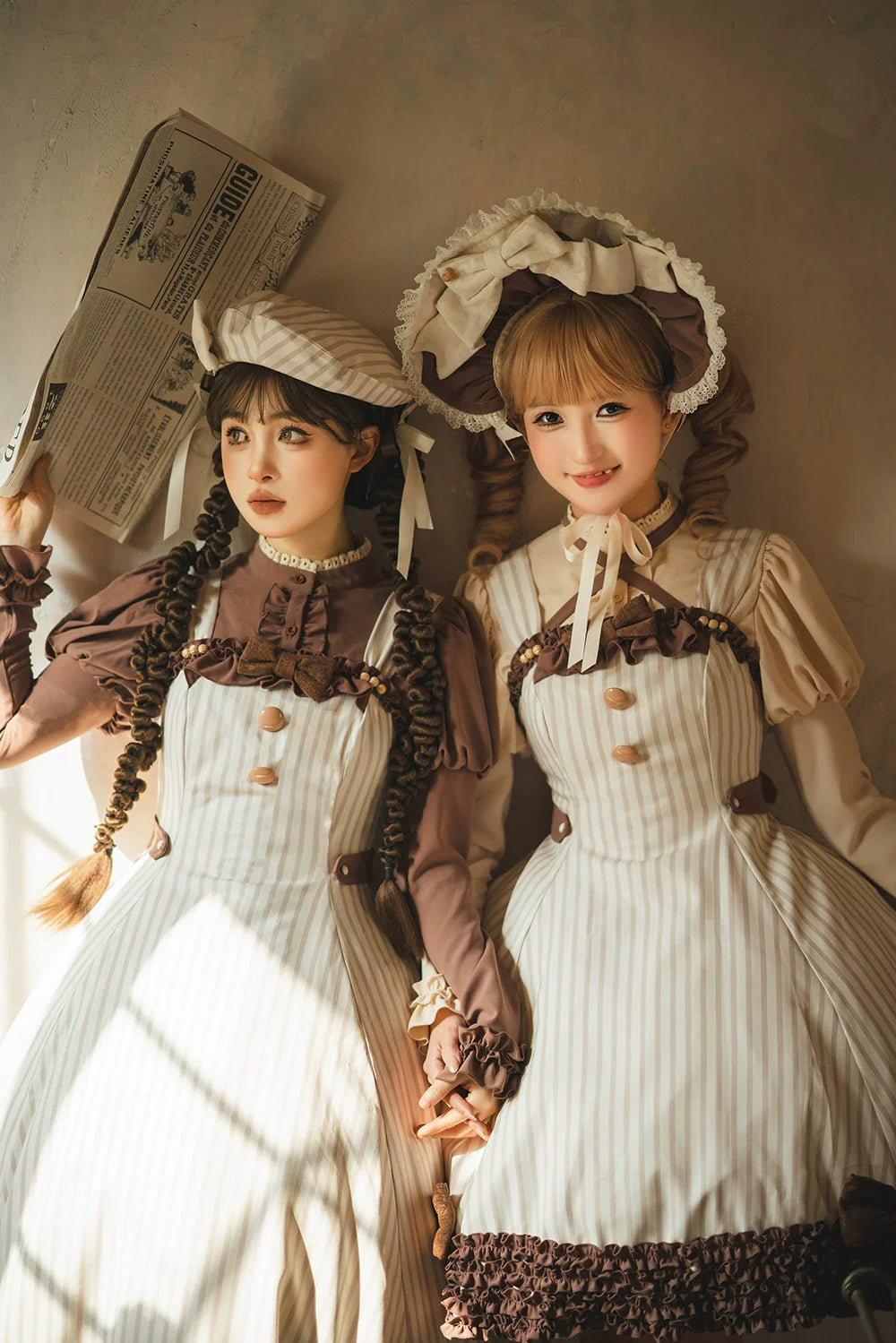 Classic Lolita JSK Customized Stripe Lolita Dress - image 8