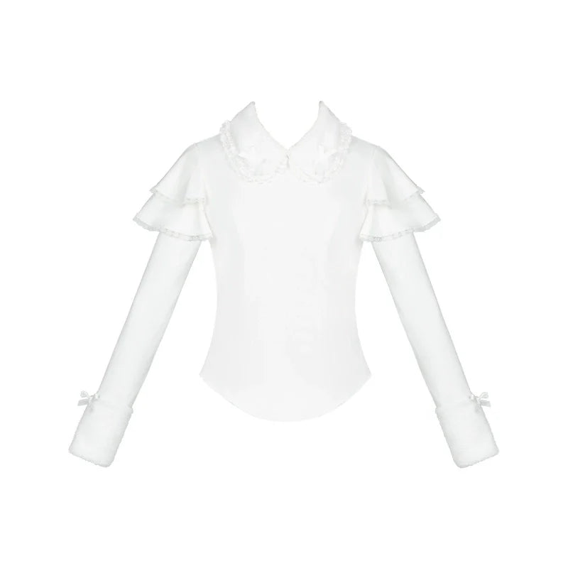 Sweet Lolita Knit Innerwear Sweater - image 9