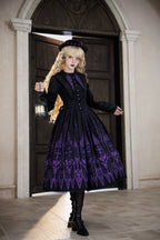 Dream Window - Gothic Lolita Church Embroidery OP Dress, Back Zipper - image 13