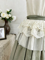 Morning Moments - Summer Lolita-inspired Chinese-style Skirt Set - image 8