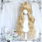 Elegant Lolita Platinum Wig Long Curly Layered Wig - image 4