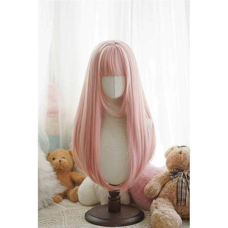 Daily Lolita Wig Matte Color Long Wigs - image 4