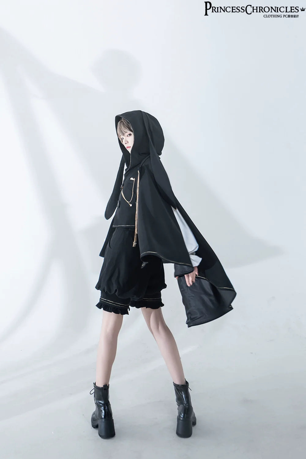 Desperate Bunny - Ouji Lolita Vest Shorts Set - image 21