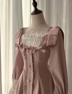 Annie's Gift - Elegant Velvet Lolita OP Dress - image 23