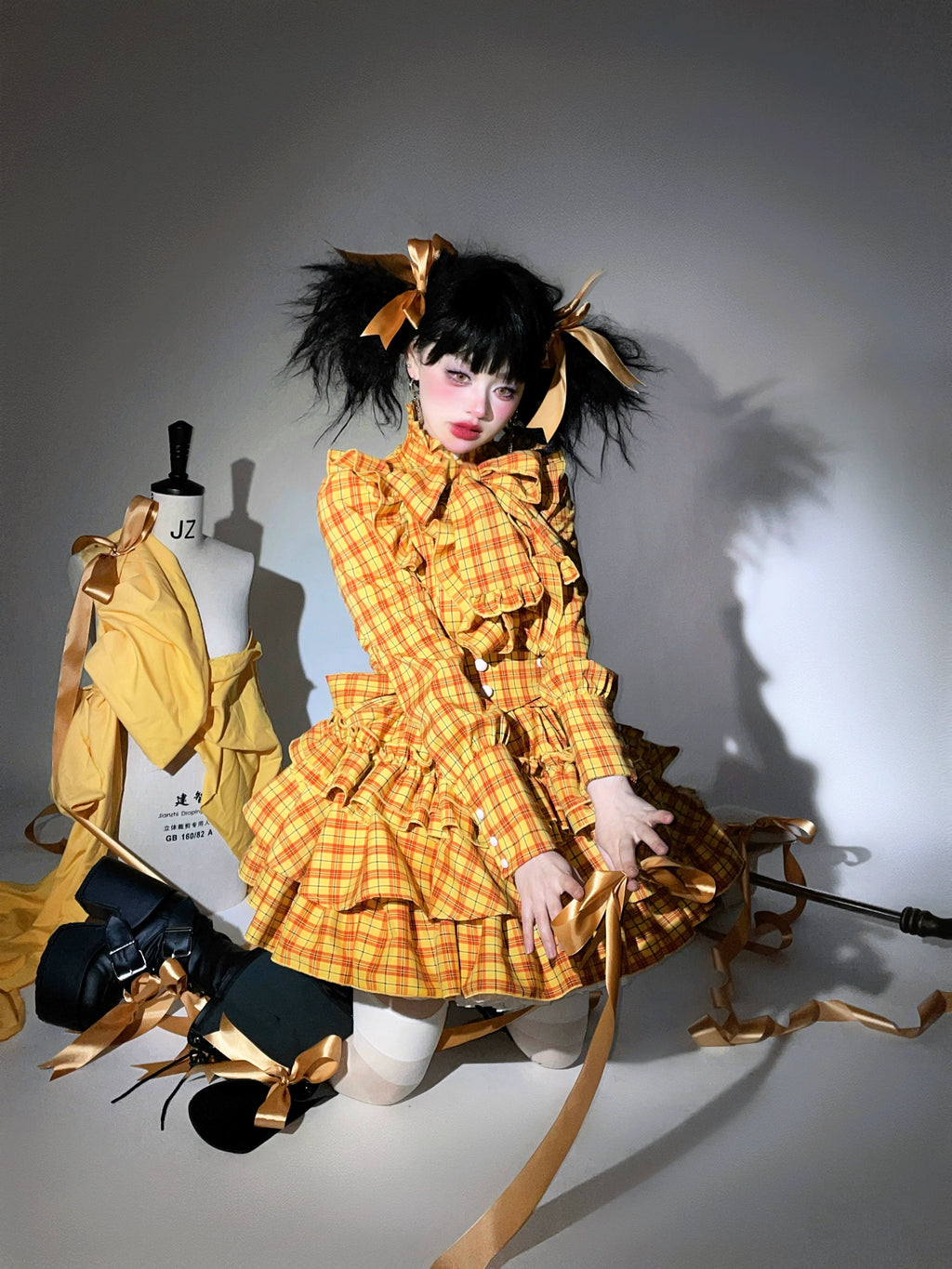 Humanoid Gift Box - Plaid Gothic Lolita Blouse & SK - image 28