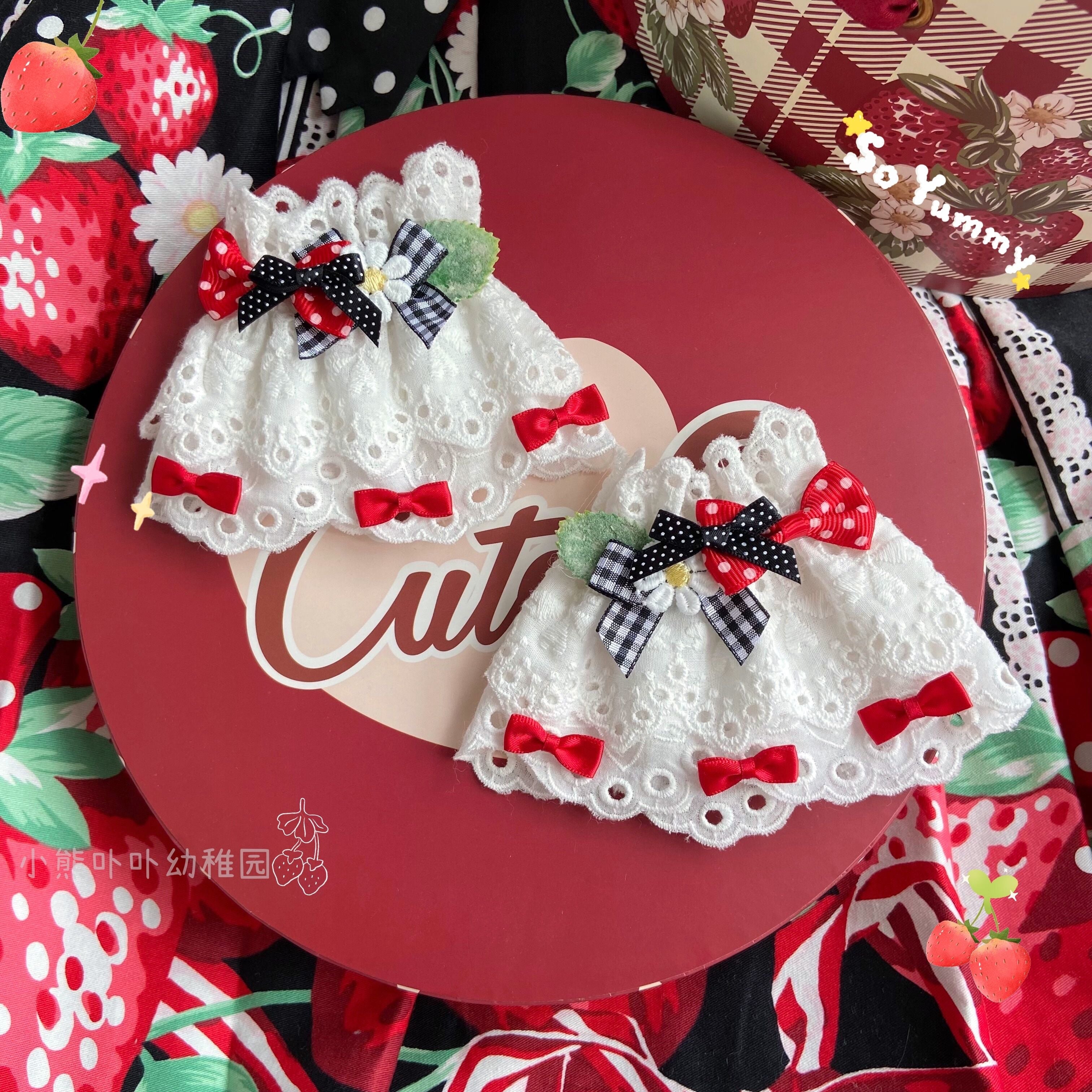 Original Cute Lolita Bow Cuffs - image 12