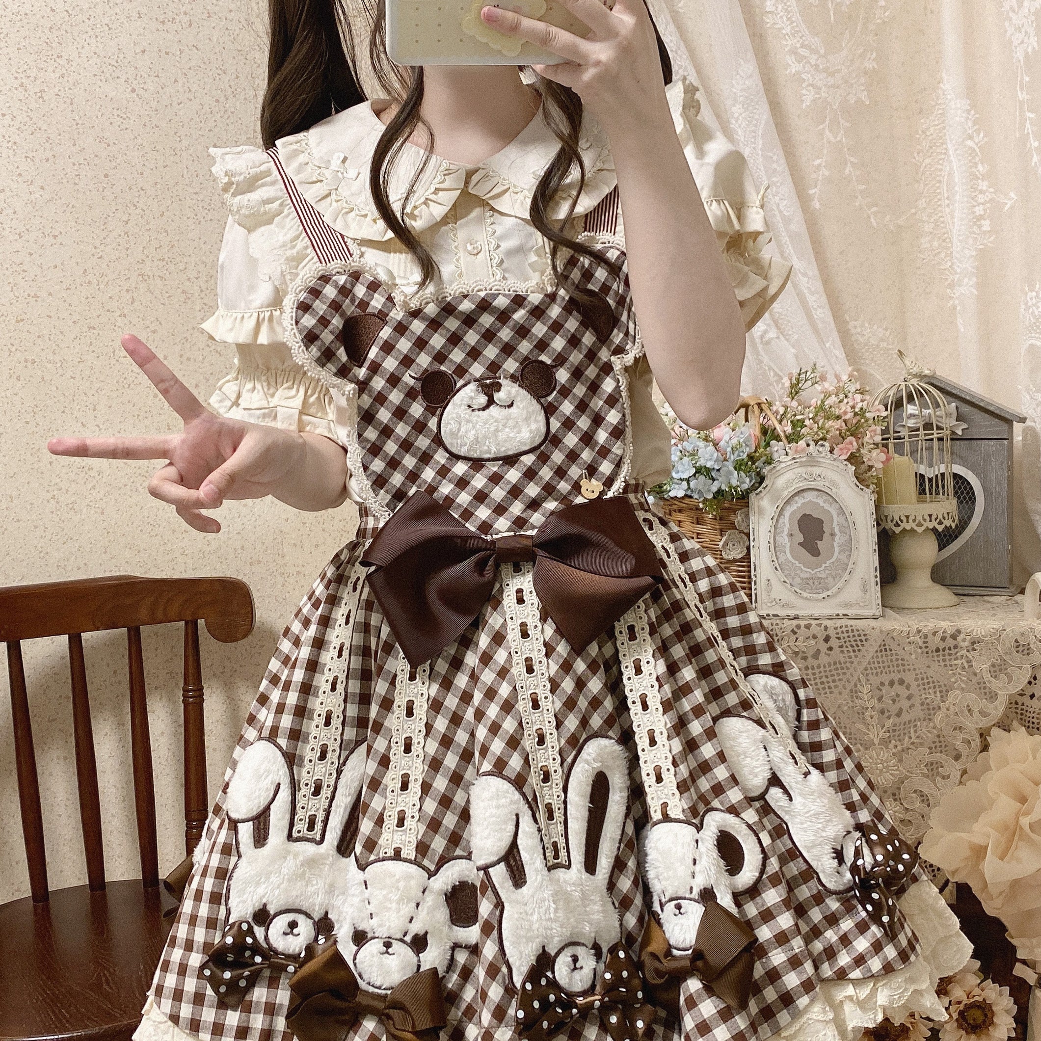 Creamy Condensed Milk - Kawaii Lolita Short-Sleeve Shirt - image 41