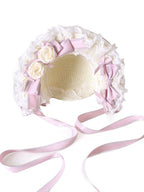Sweet Lolita Handmade Christmas Pink Headdress - image 18