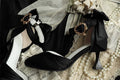 Coronation - Classic Lolita Wine Glass Heel Shoes with Detachable Bows - image 22